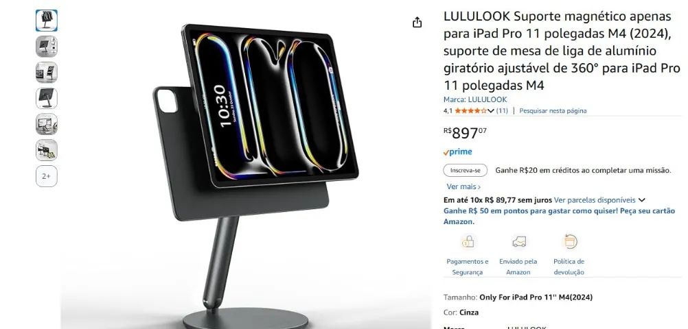 4 Acessórios Ipad 12,9 Estudo Trocas - Foto 4
