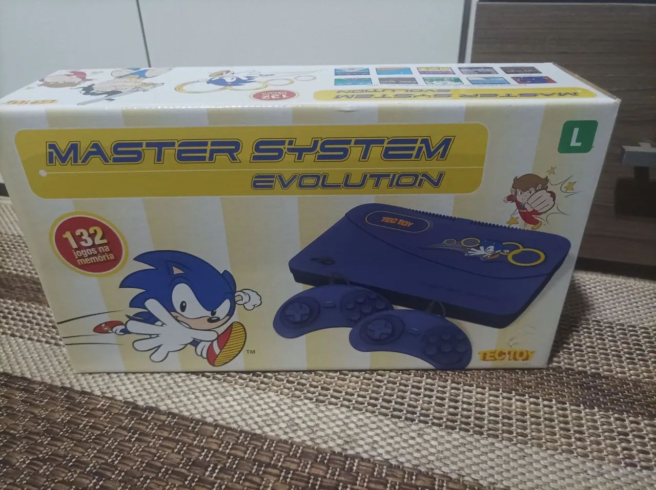 Caixa Master System Evolution com manual  - Foto 2