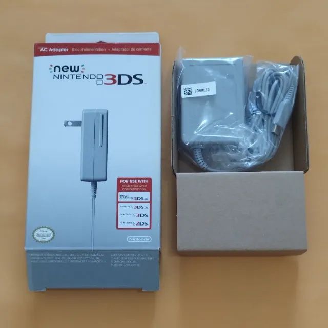 CARREGADOR PARA NEW NINTENDO 3DS ORIGINAL E NOVO