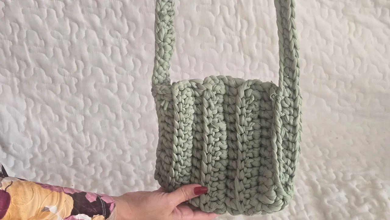 Bolsas de crochê - Foto 4