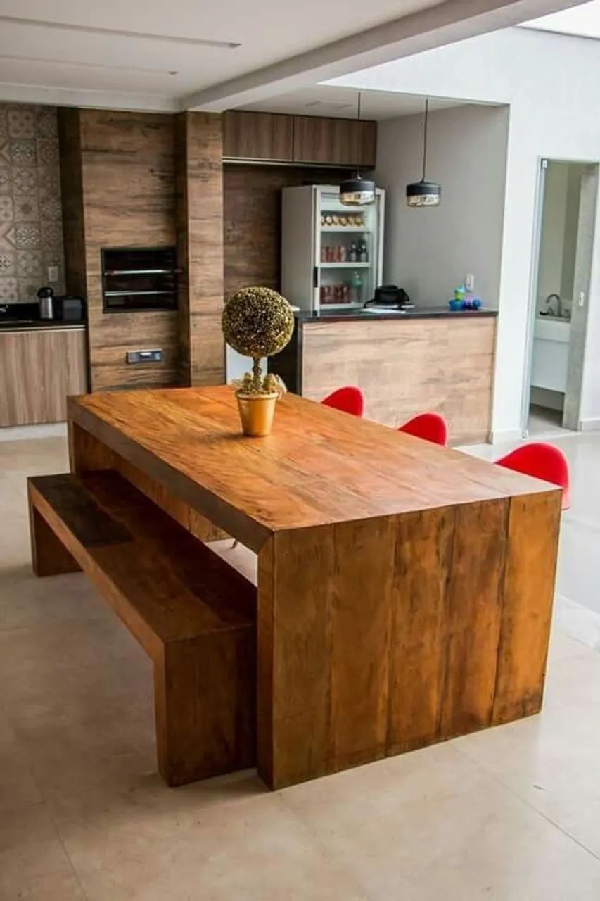 Bancada Gourmet de Madeira  - Foto 6