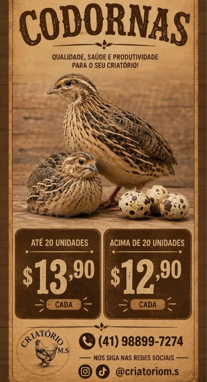 Codornas 