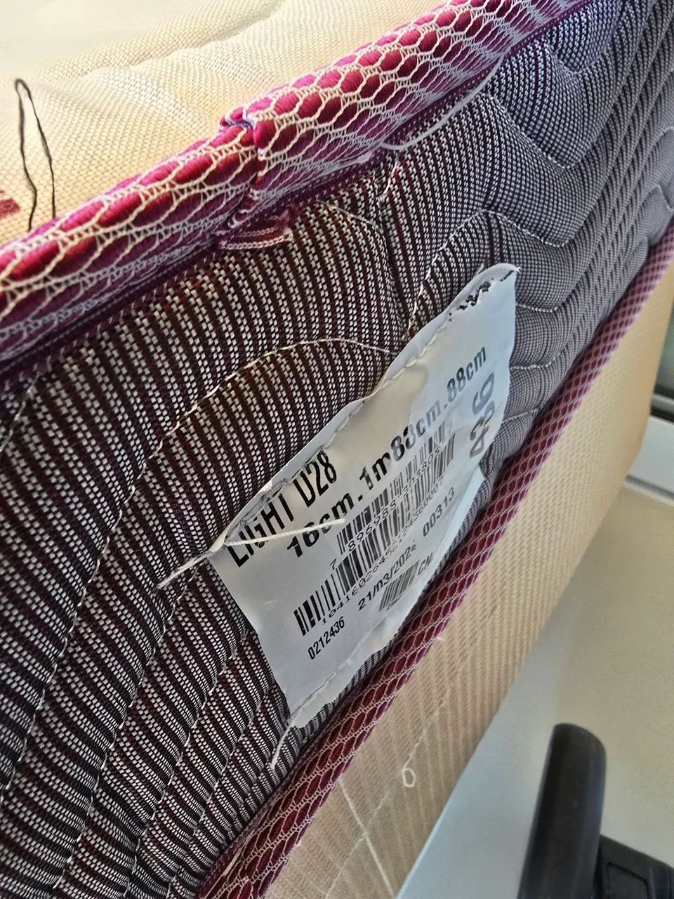 Cama e base box solteiro ortobom pouco usado - Foto 3