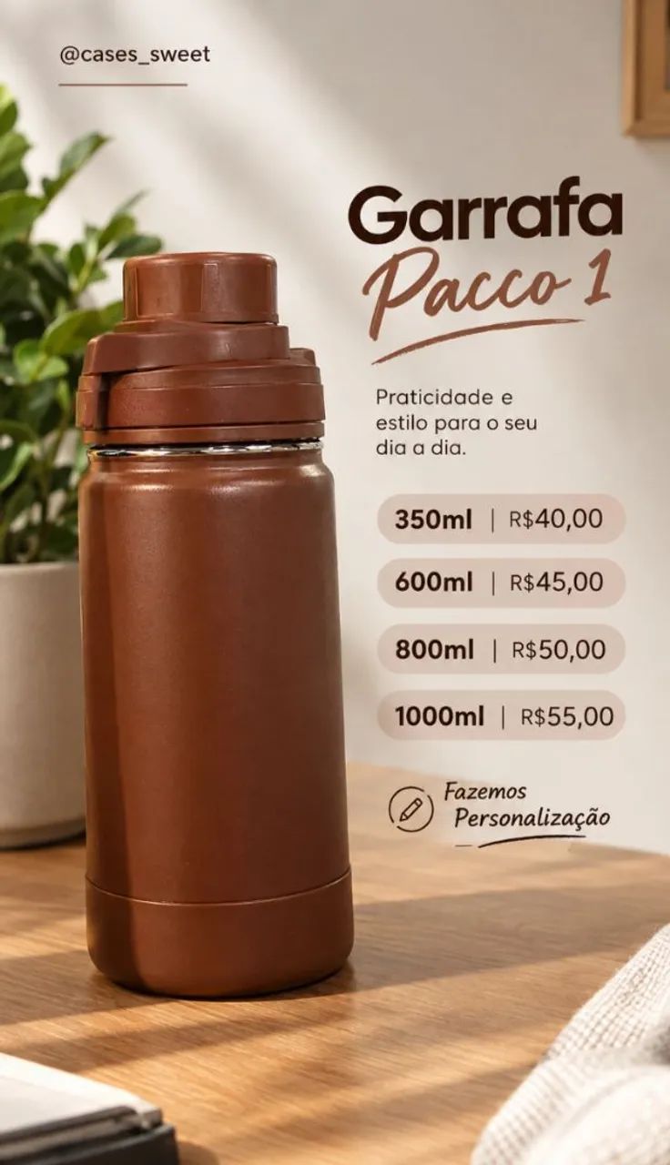 Garrafa Térmica Pacco 1