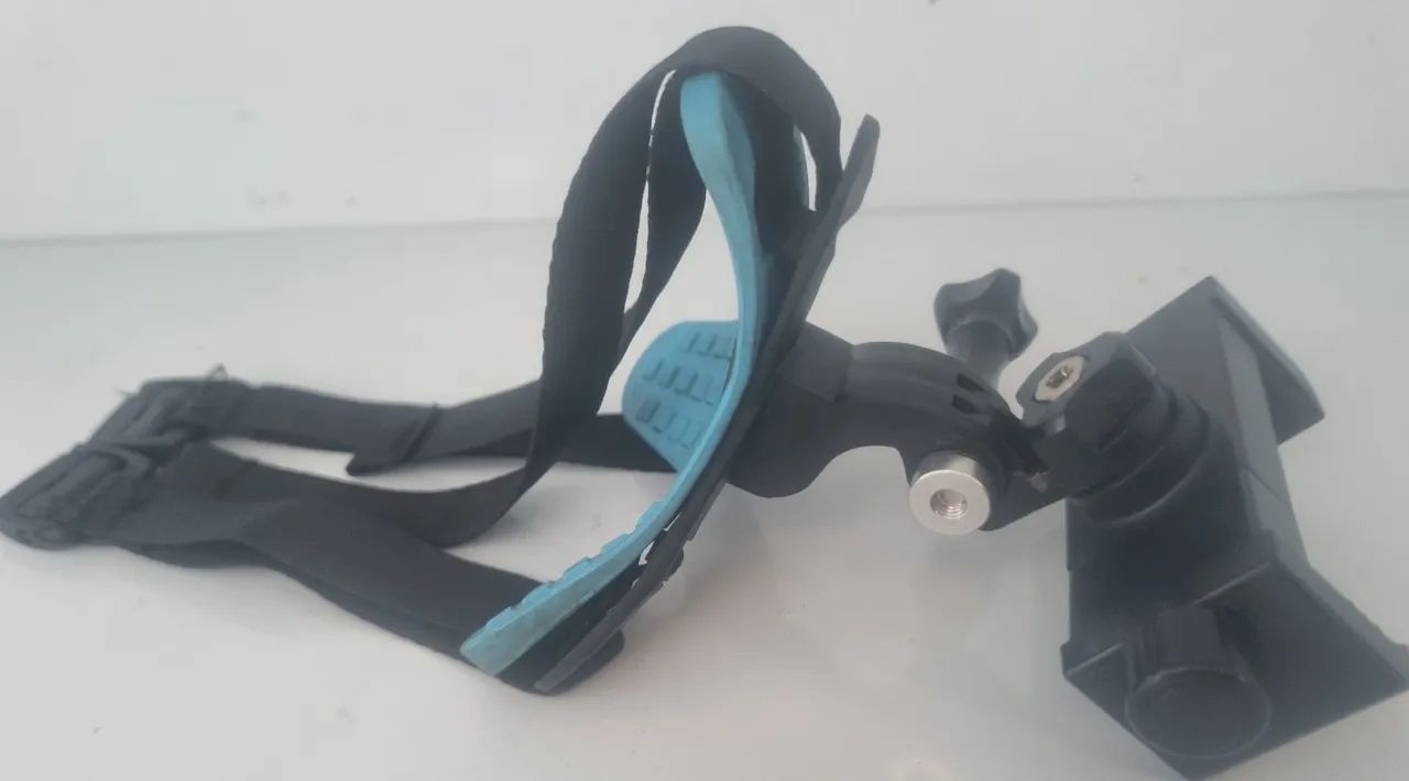 Suporte De Capacete Para Câmera e Celular Queixo  - Foto 3