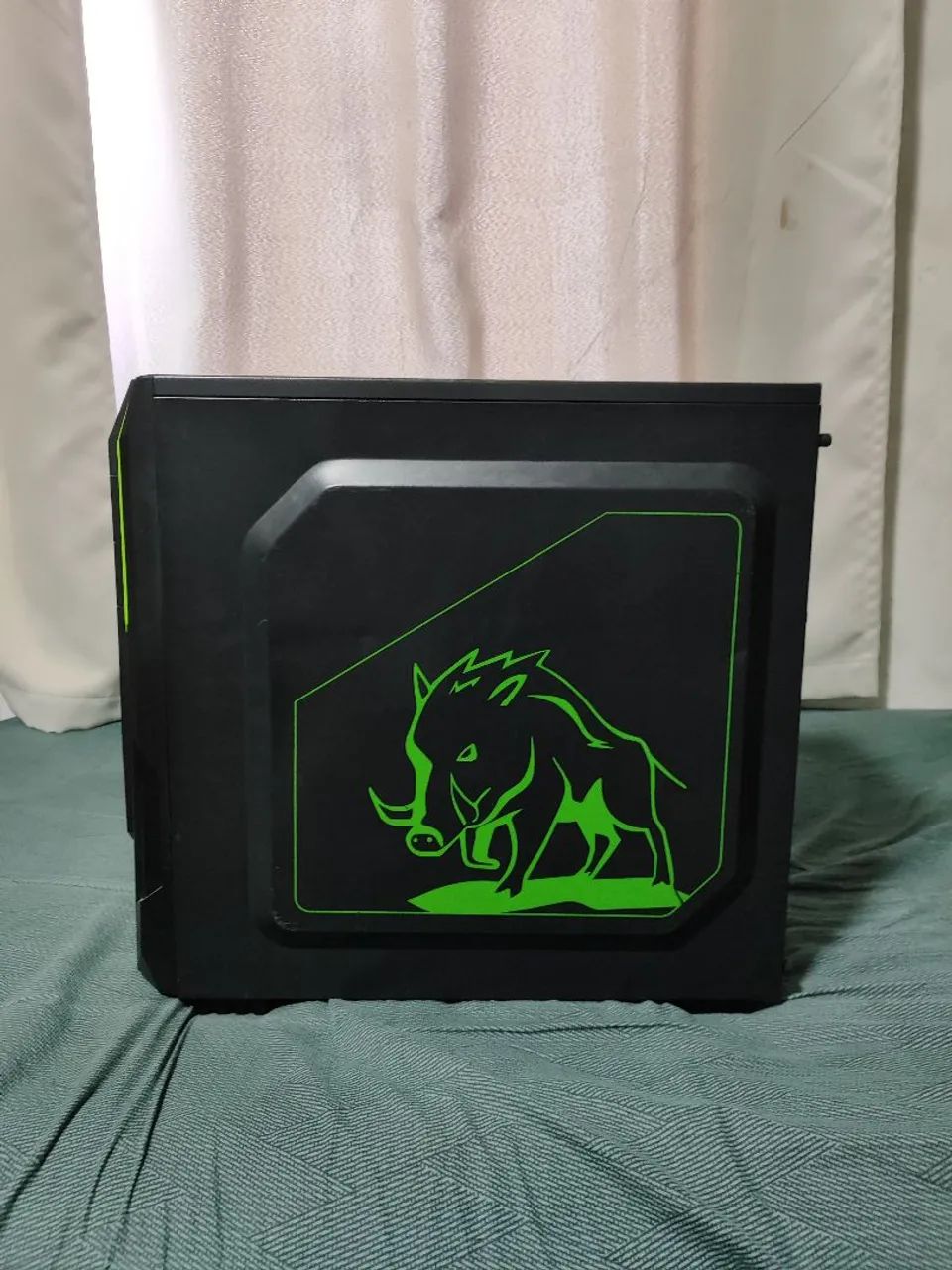 Gabinete gamer com 2 vans RGB  - Foto 2