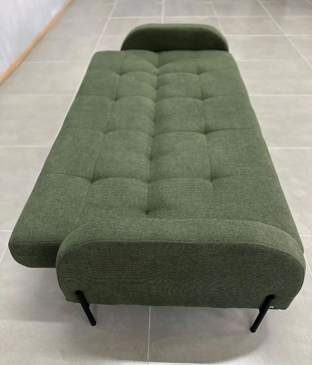 Sofá cama d33 no linho  - Foto 4