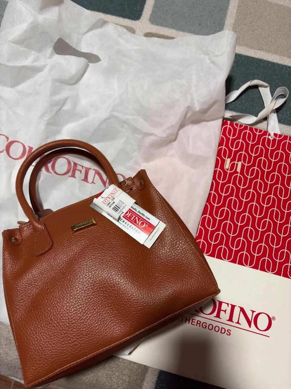 Bolsa Couro fino
