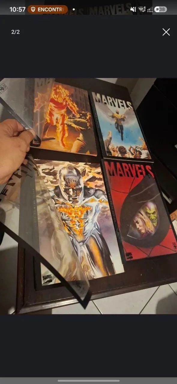 Coleção Marvels Completa -Excelente Estado 