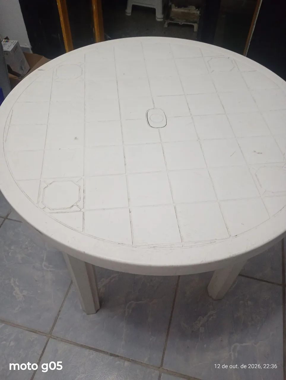 mesa plástica para 4 cadeiras  - Foto 2