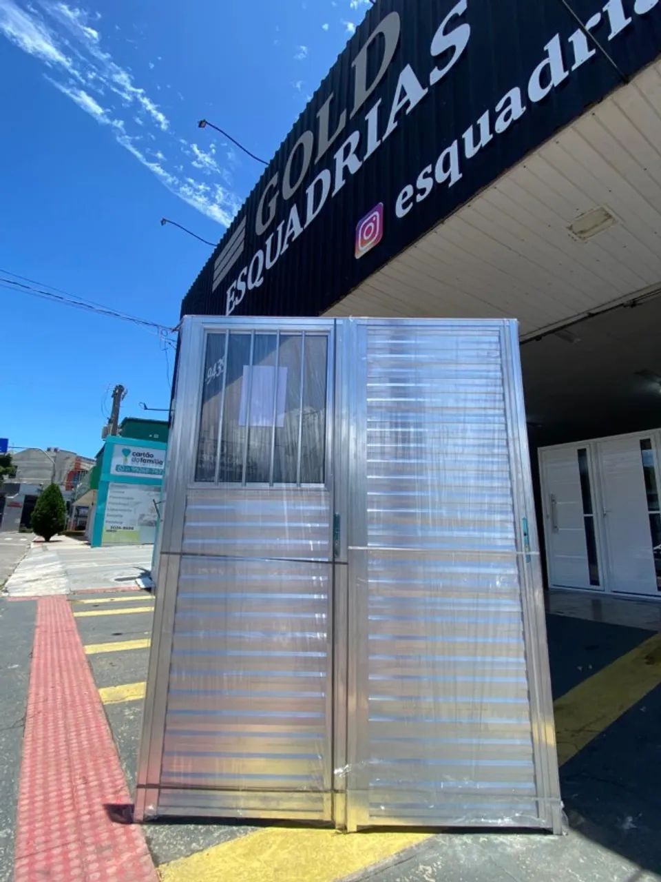 PORTAS DE ALÚMINIO 2.10X60,70 E 80CM - PROMOÇÃO ÚNICA - Foto 6