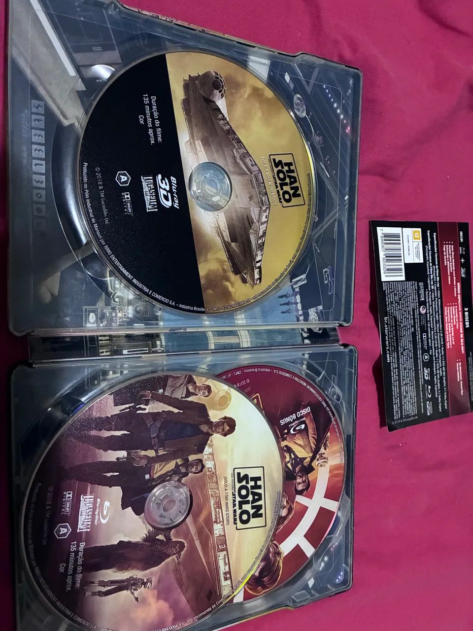 Coleção lata Bluray han solo  - Foto 2