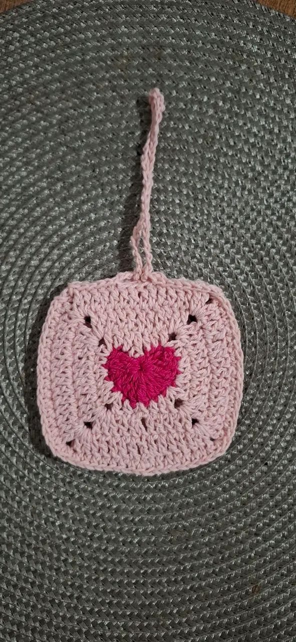 Porta fones croche - Foto 4
