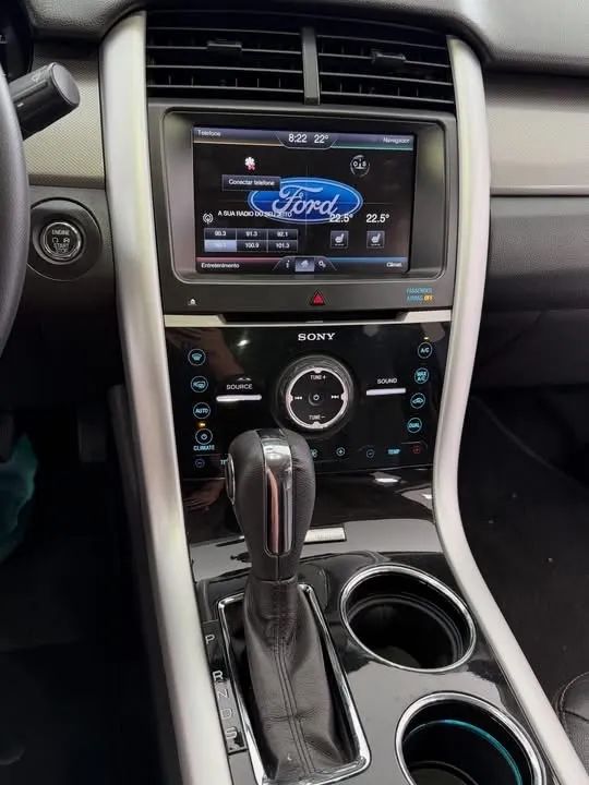 Central Multimídia Android Tesla Ford Edge 2010 a 2015  - Foto 3
