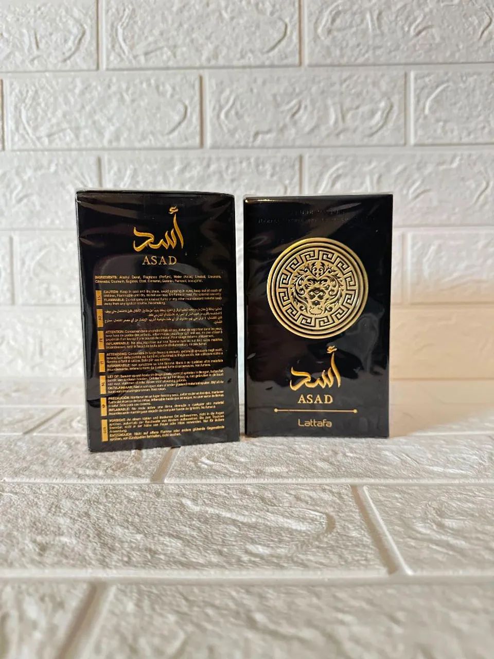 Perfume Lataffa Asad Black 100ml Original 