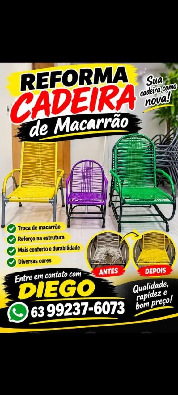 REFORMA DE CADEIRAS 