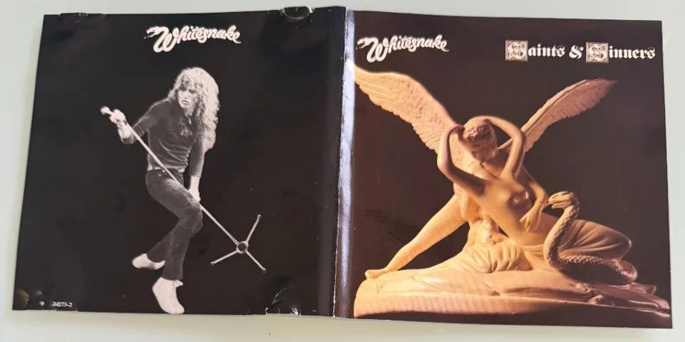 CD Whitesnake Saints & Sinners (Importado, Usado) - Foto 2
