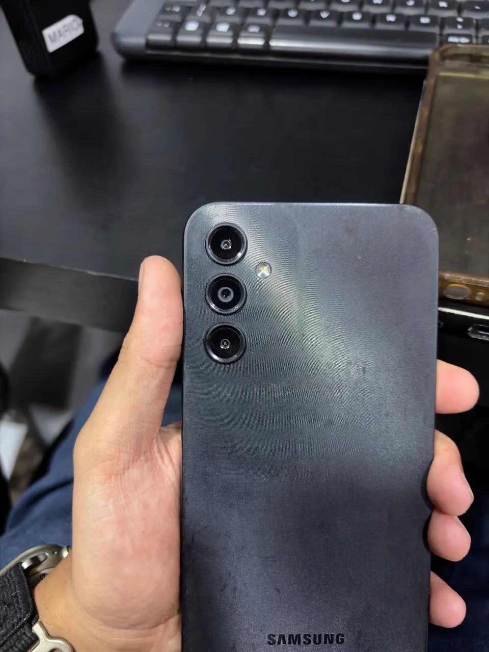 Samsung Galaxy A14 5G 128GB Preto - Funcionando Perfeitamente - Foto 2