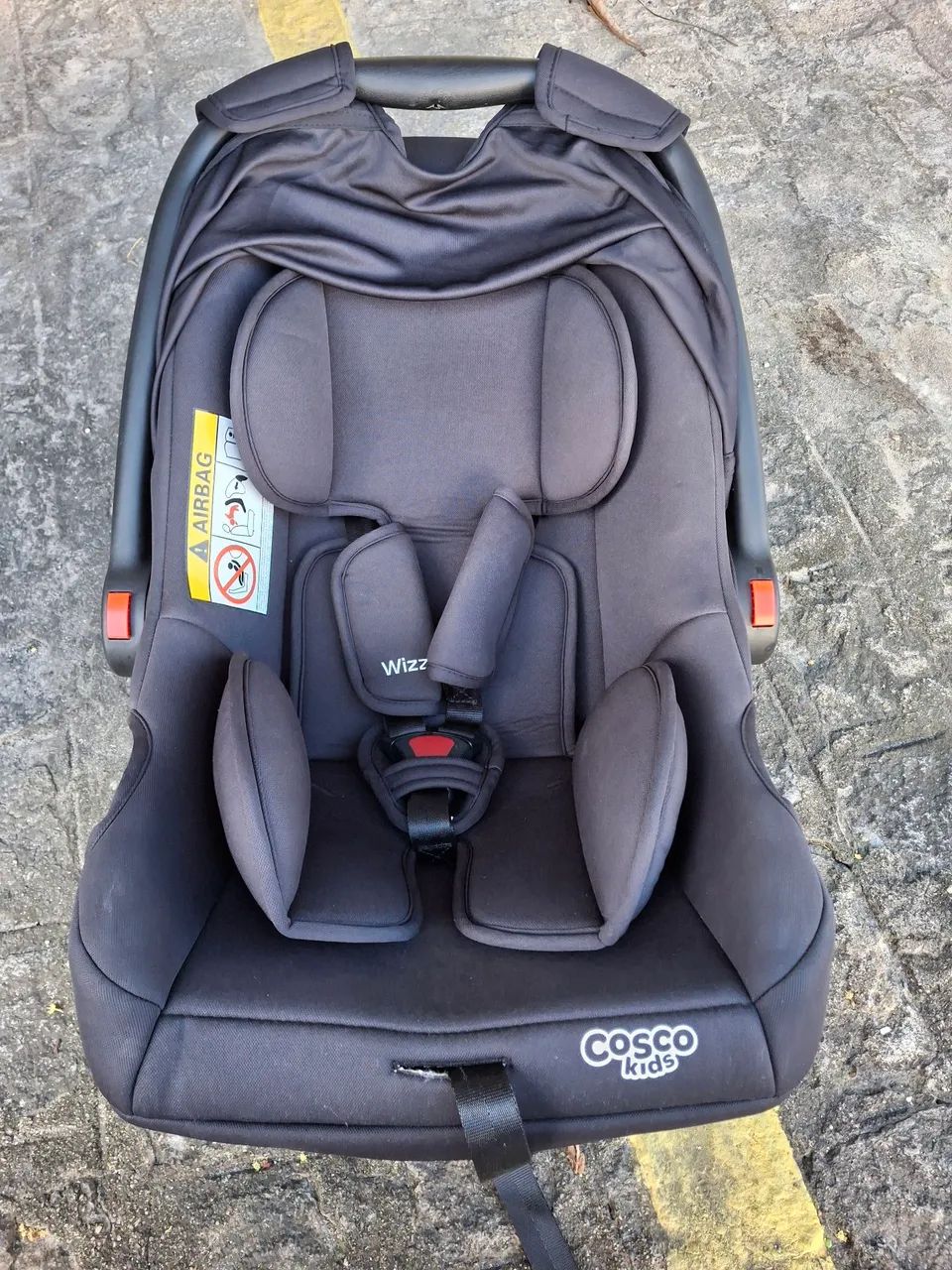 Vendo kit de carrinho e bebê conforto 