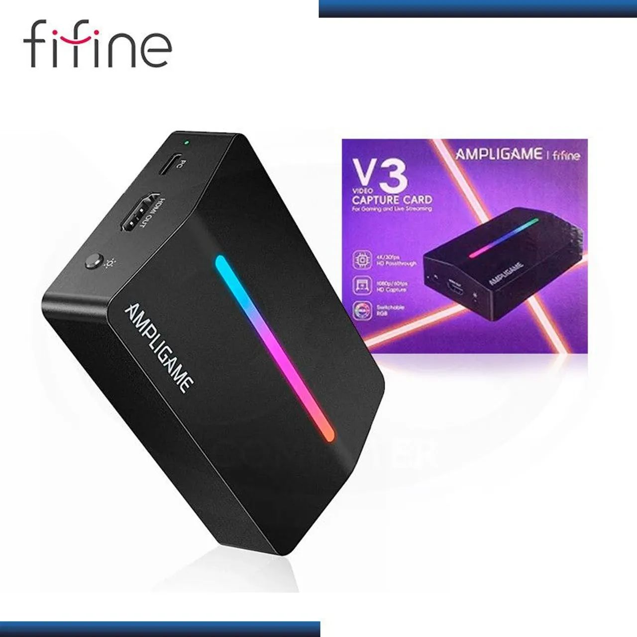 Placa de Captura Fifine Ampligame V3