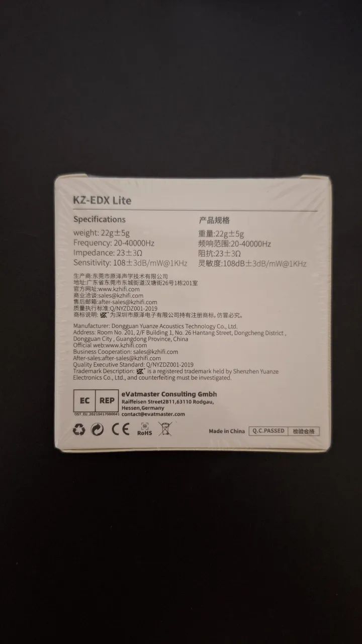 Fone de Ouvido KZ EDX LITE  - Foto 3