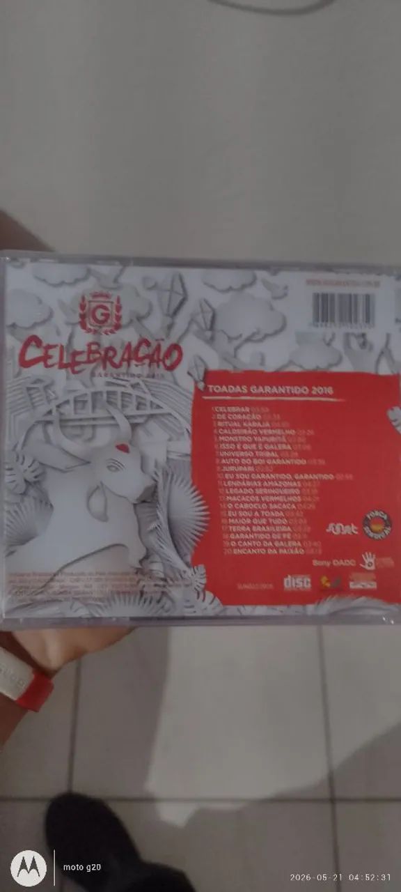 Relíquia do Boi garantido 40 cds de 2016 CELEBRAÇÃO  - Foto 2