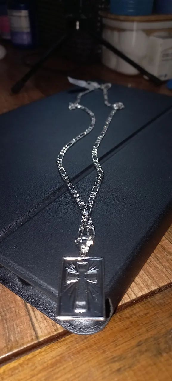 Vendo Corrente de Prata Masculina!!!