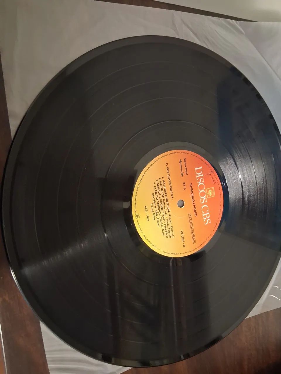 Lp disco de vinil fagner  - Foto 5