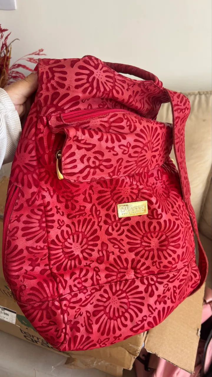 Mochila de couro estilosa  - Foto 2