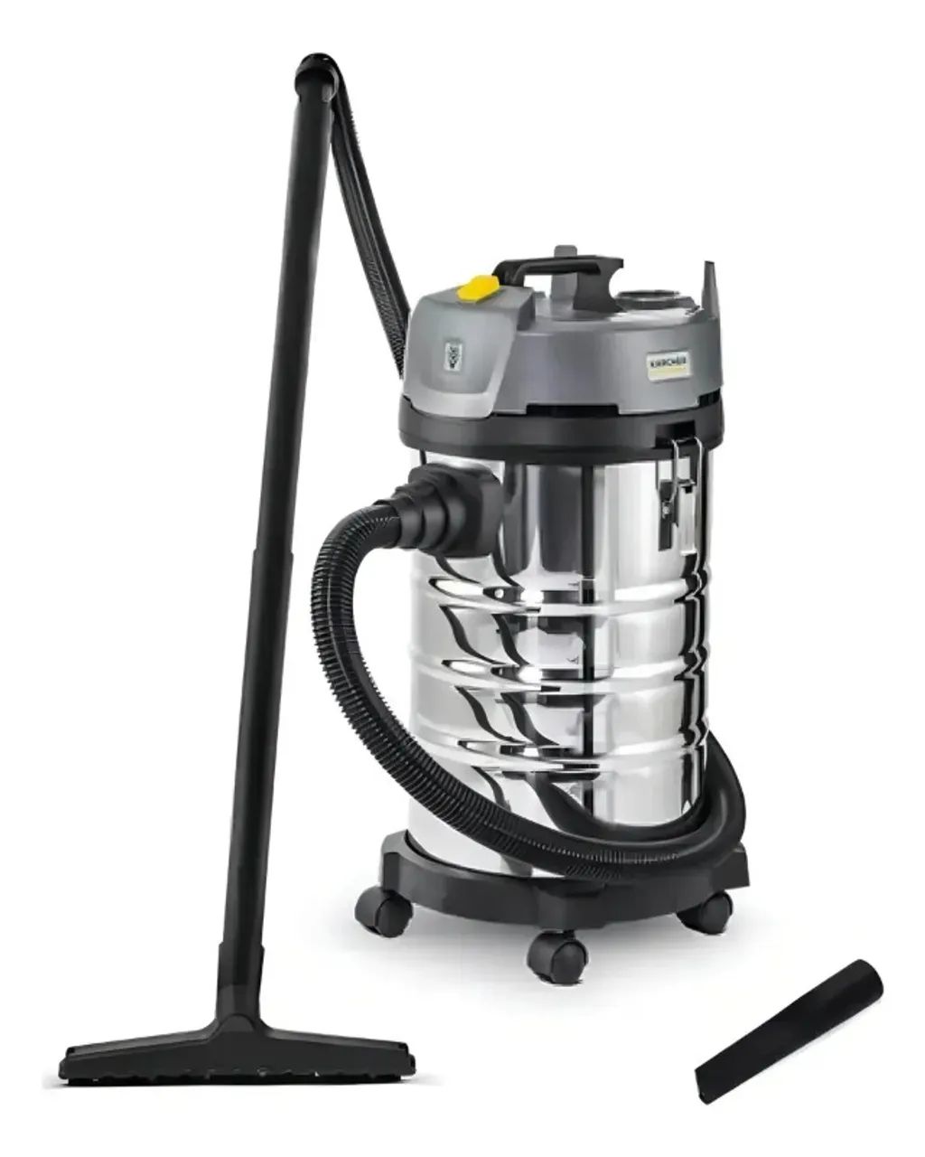 ASPIRADOR KARCHER 1600W 30L INOX ASPIRA PÓ E LÍQUIDOS PROFISSIONAL NT 3100  - Foto 5