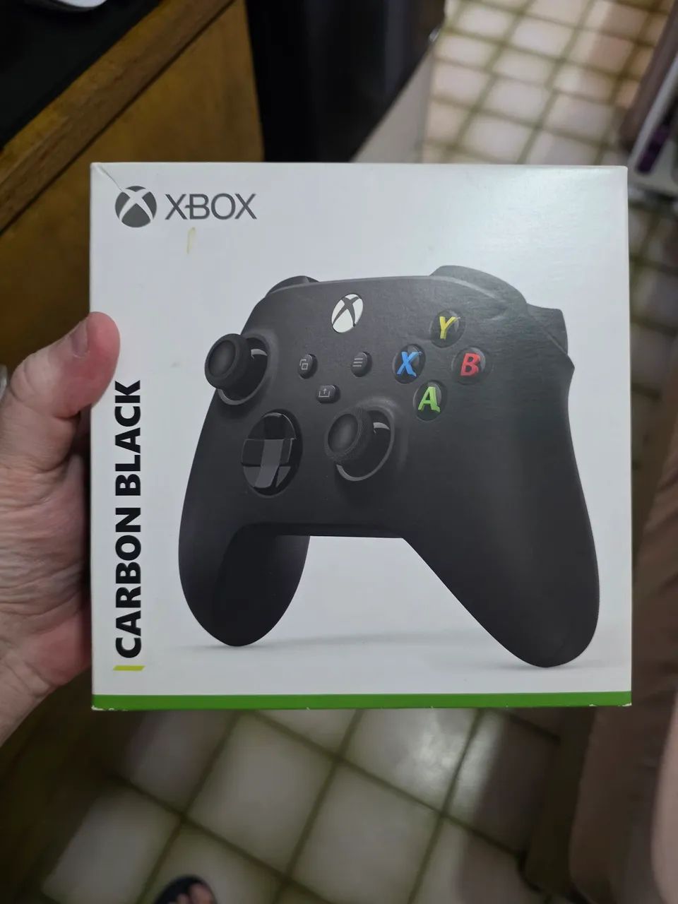 Controle X Box Carbon Black (ESTADO DE ZERO)