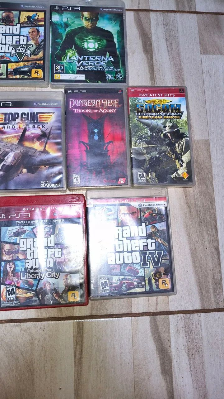 Lote de jogos PS3, PSP e PS2  - Foto 3