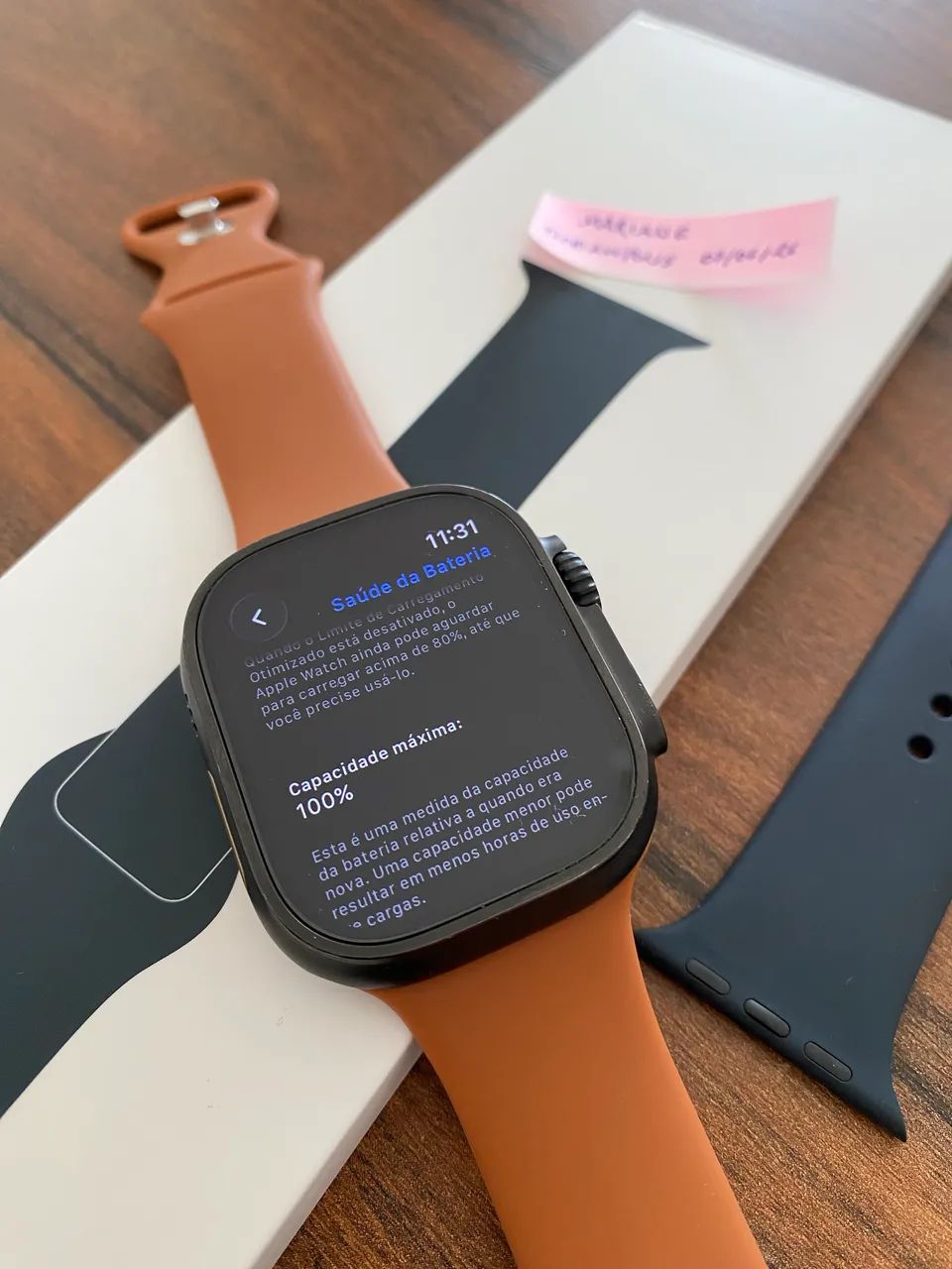 Apple Watch Ultra 3 - Usado em ótimo estado - Foto 5