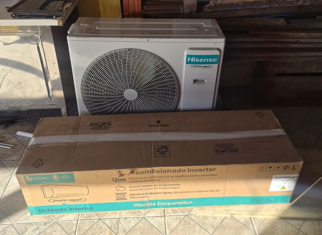 Vendo ar-condicionado, Hisense.