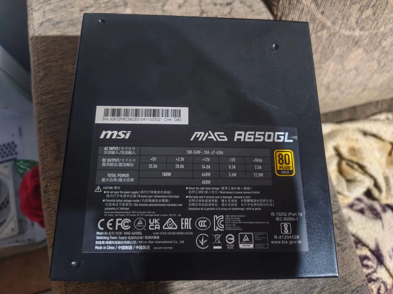 MSI MAG A65OGL - Foto 2