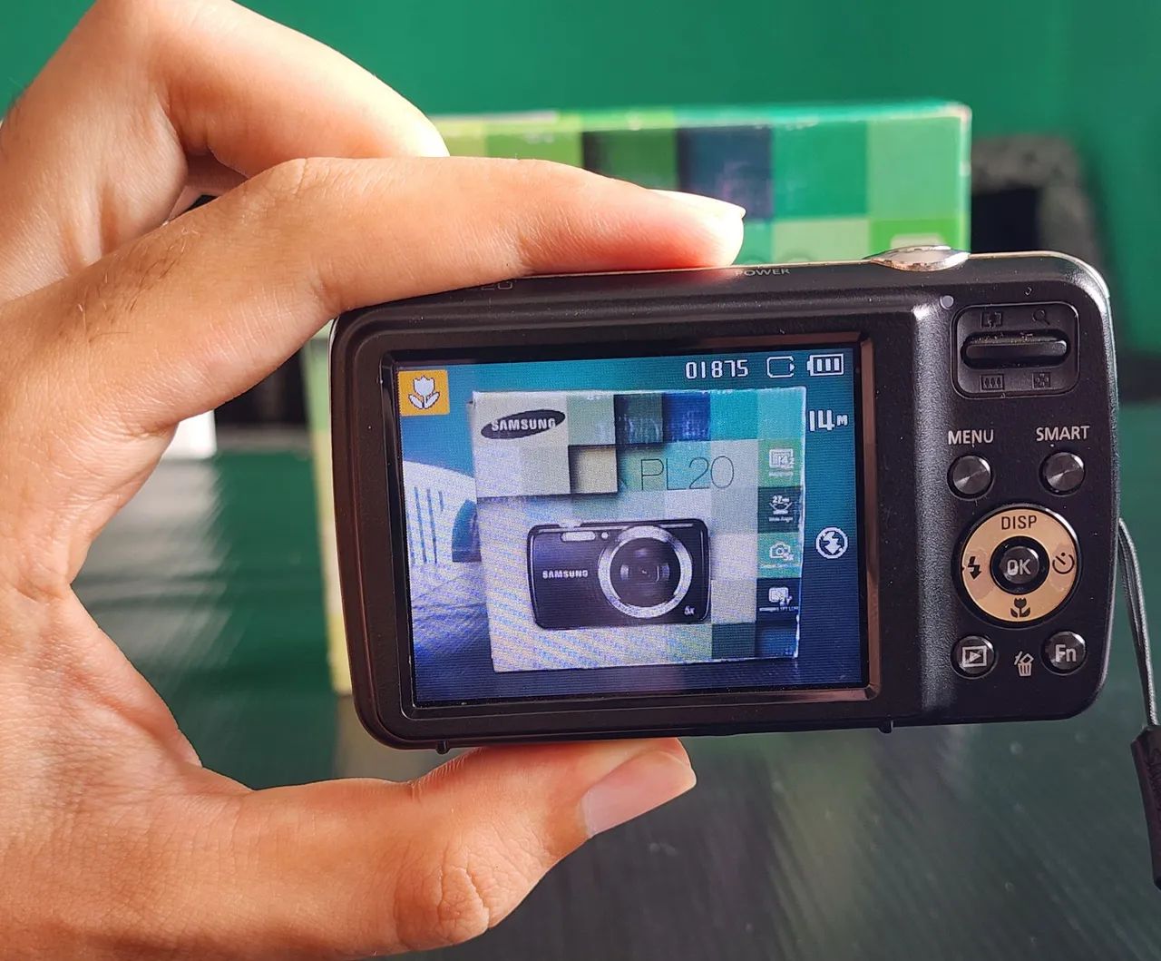 Câmera Samsung PL20 14.2MP Completa na Caixa - Foto 3