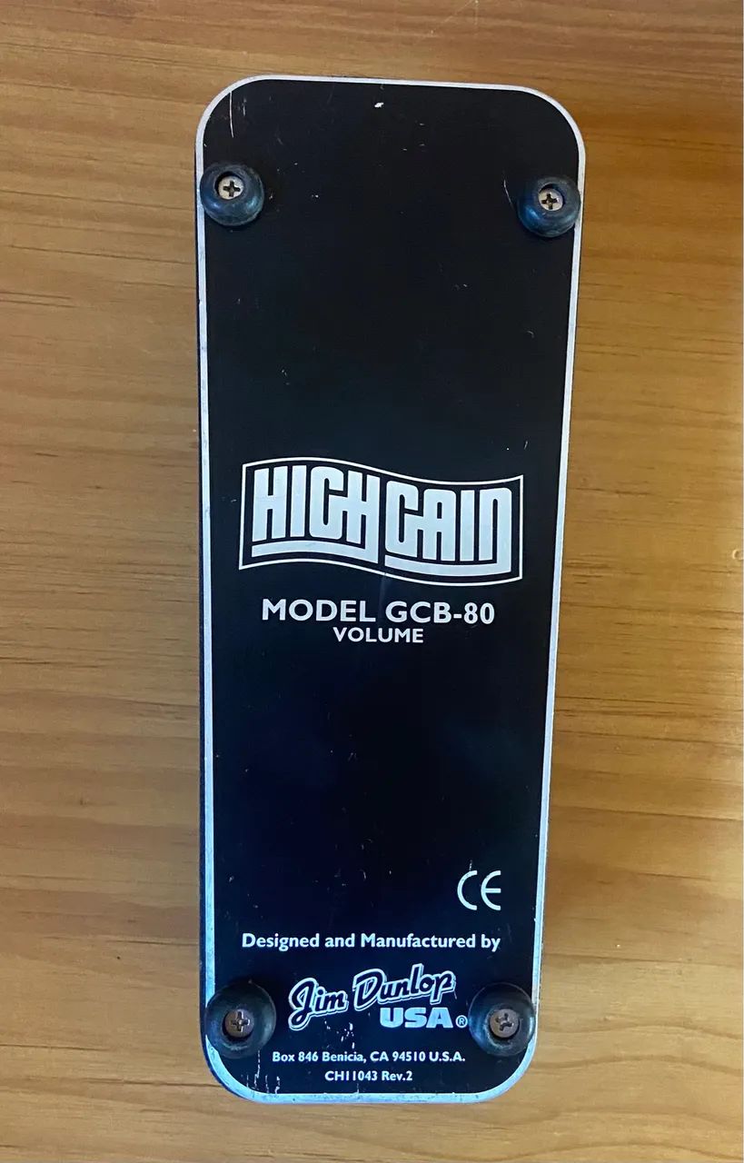 Pedal Dunloo HighGain Model GCB-80 - Foto 5