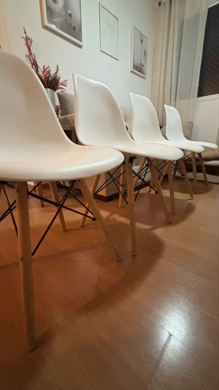 4 cadeiras para mesa de jantar 