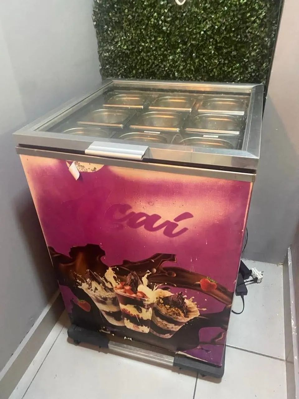 Expositor de frutas e cremes refrigerado - Foto 3