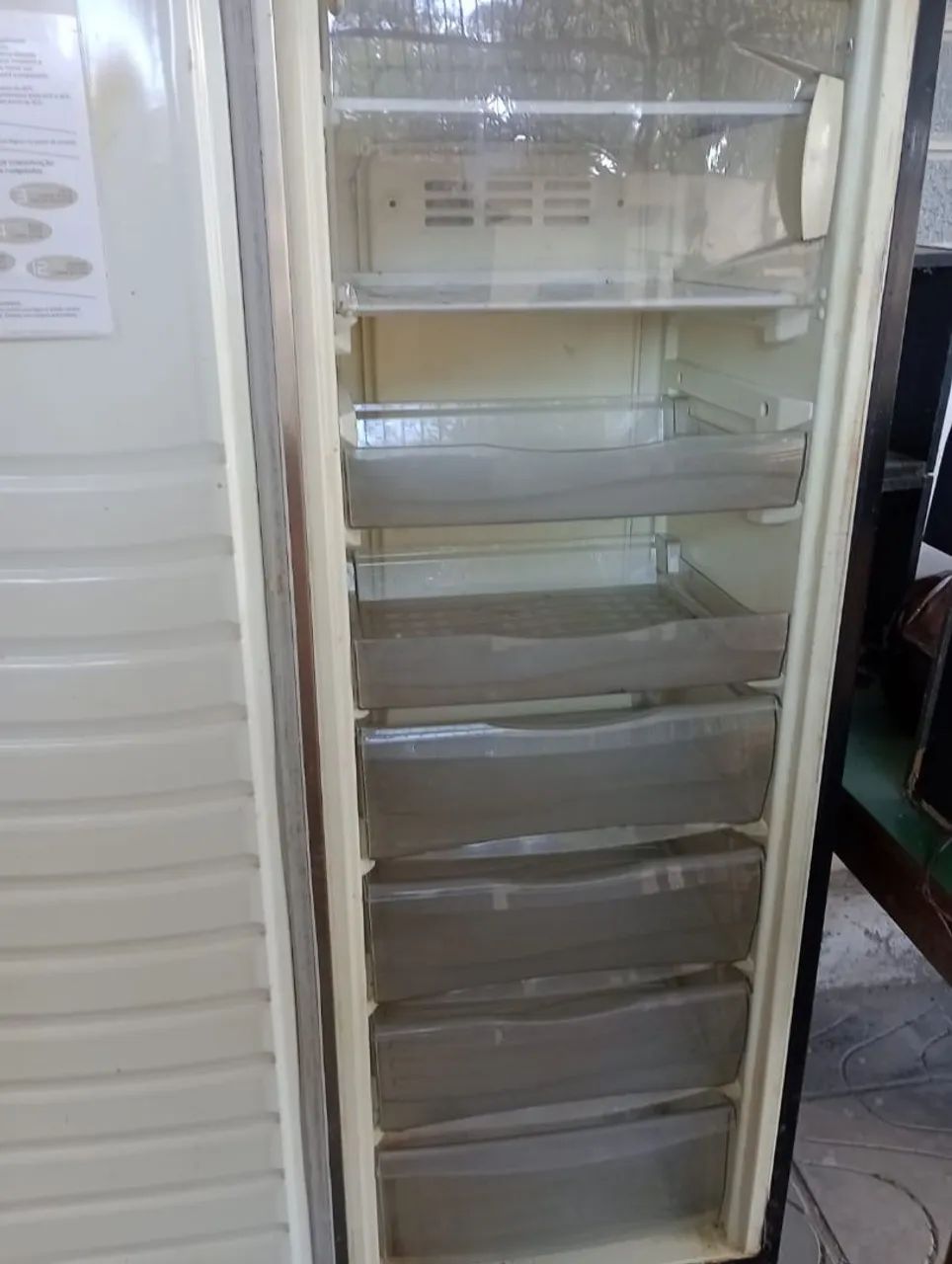 Freezer vertical Brastemp 