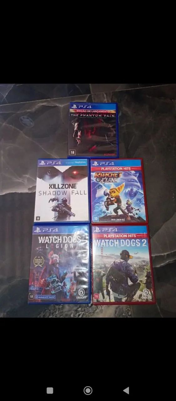 Lote ps4 cada um 50