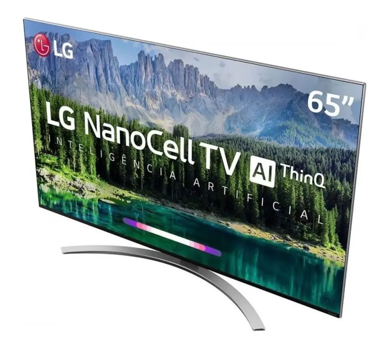 SMART TV LG 65 4K NANOCELL - COMANDO DE VOZ - BLUETHOOTH  - Foto 2