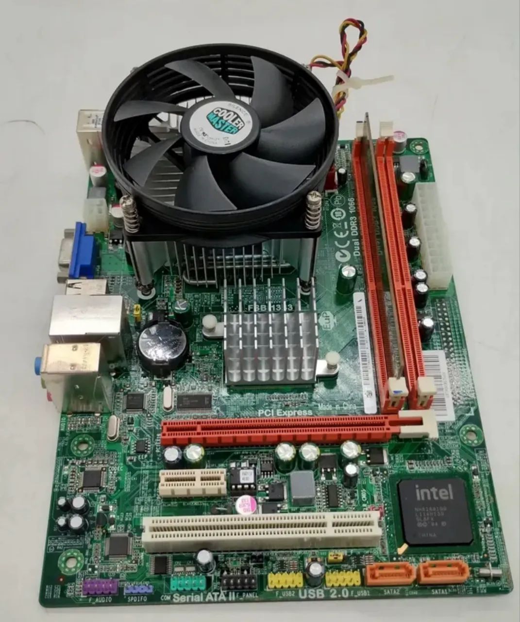 placa-mãe pos-ecig41bs + pentium dual core e5700 - Foto 3