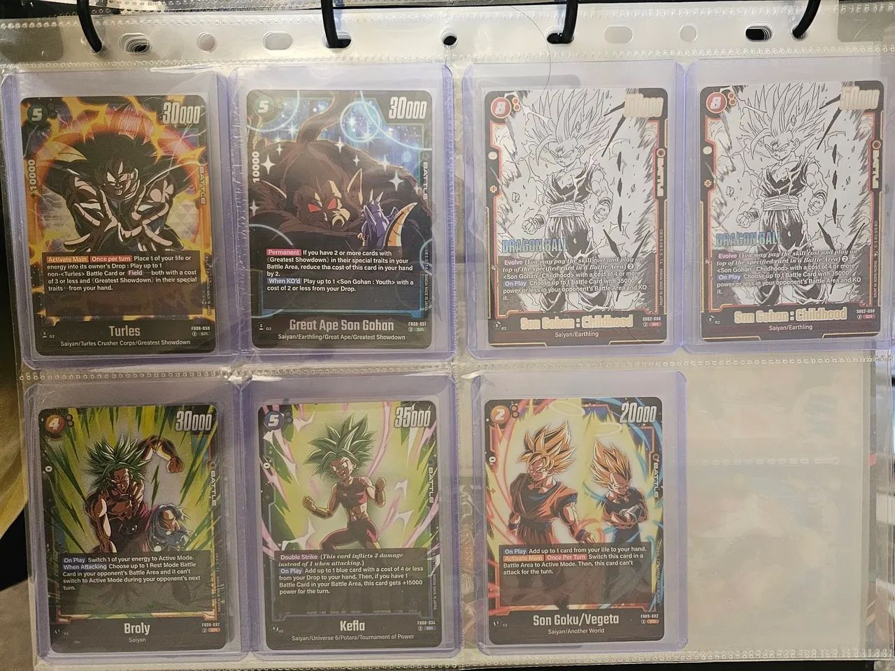 Dragon ball fusion world  SR
