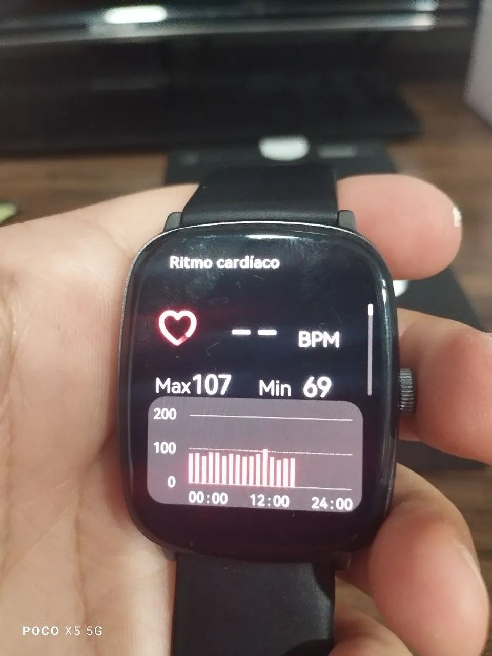Smartwatch haylouRS5 com 2 pulseiras - Foto 4