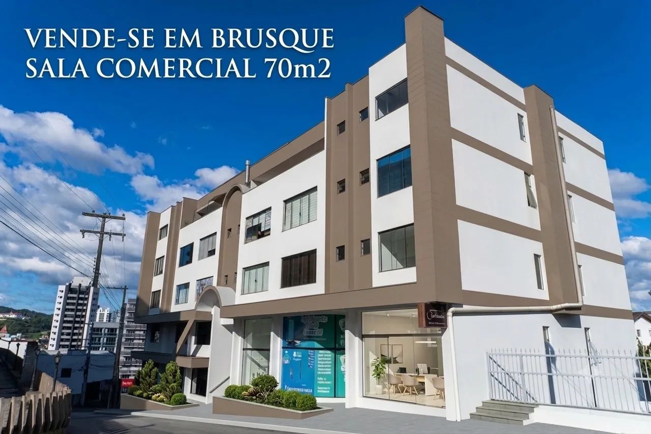 Sala comercial centro Brusque