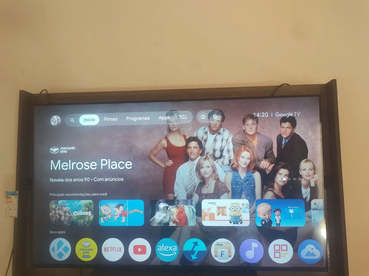 Smart TV  TCL 55 polegadas
