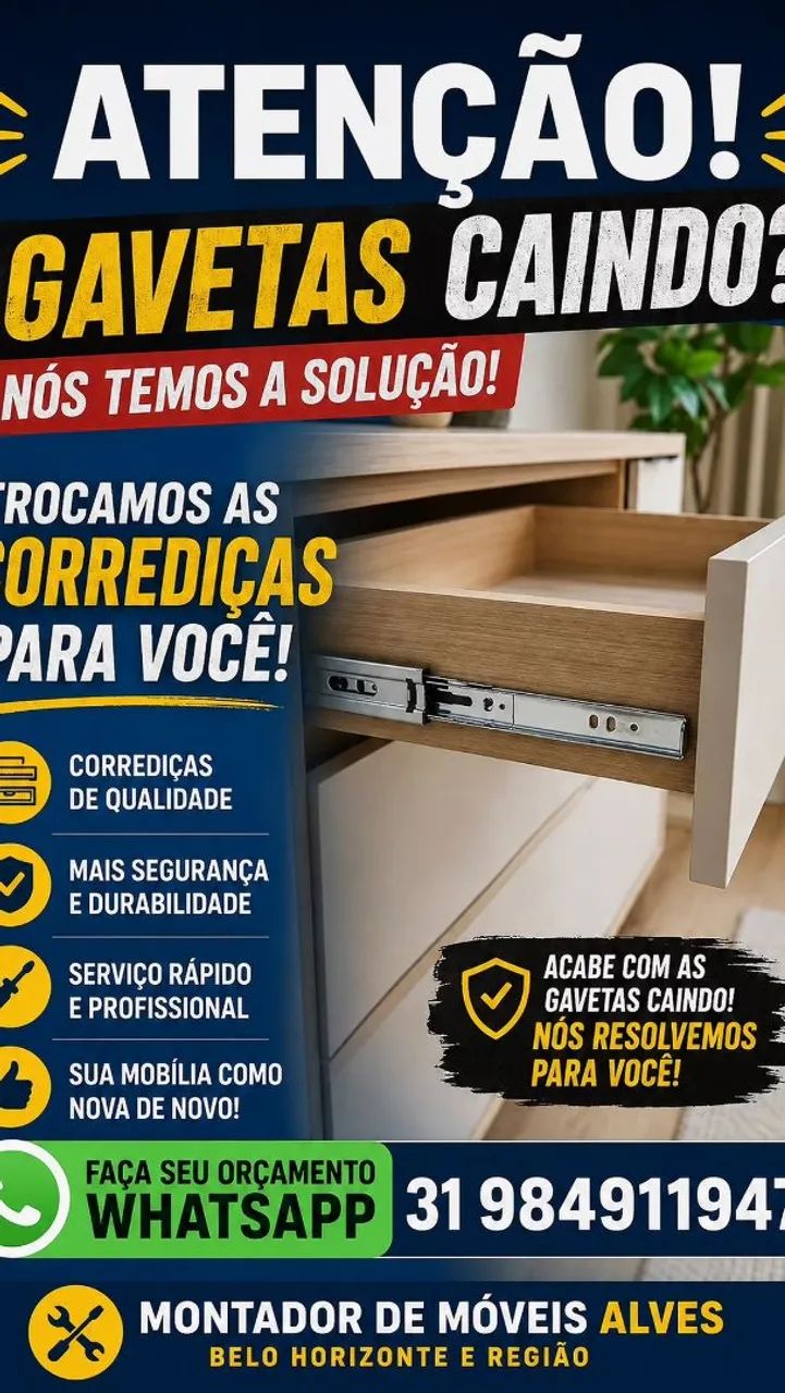 MONTADOR DE MÓVEIS BELO HORIZONTE E REGIÃO  - Foto 3