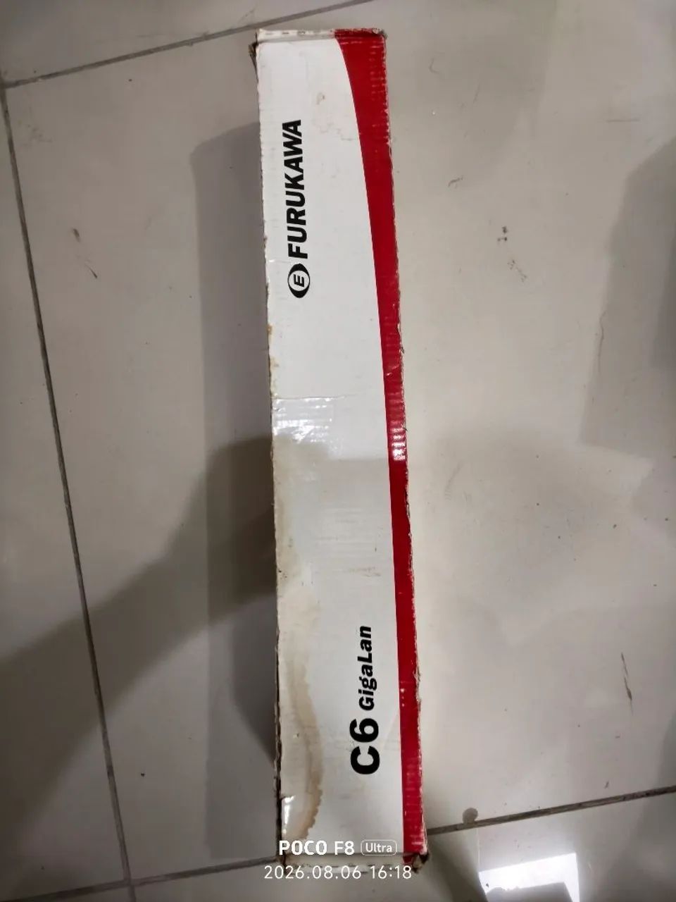 Patch panel gigalan cat. 6 24 posições 