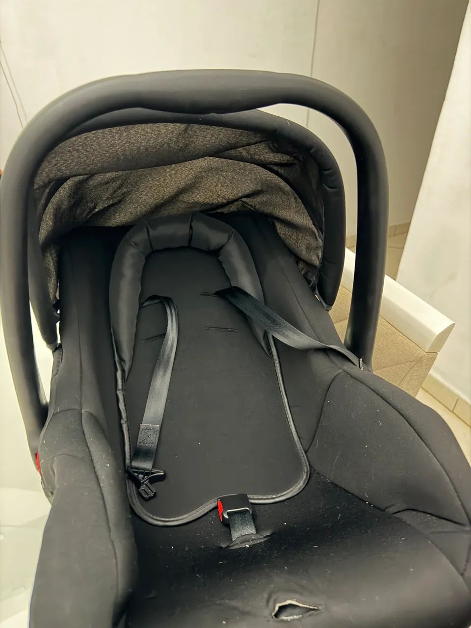Carrinho de bebê e bebê conforto  - Foto 4